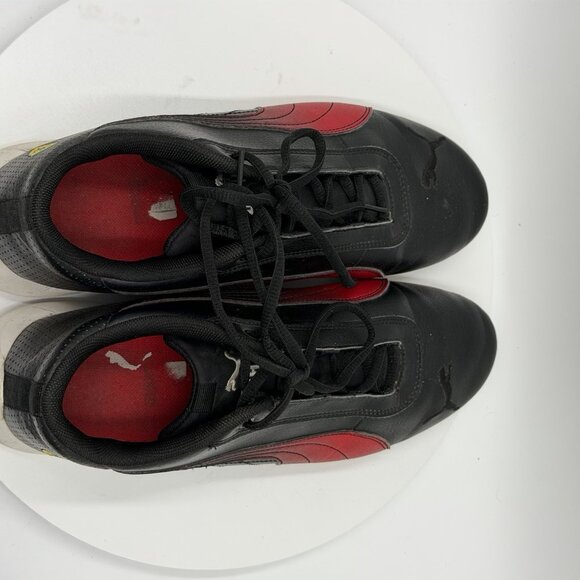 Puma Scuderia Ferrari Race R-Cat Motorsport Shoes Black Red Men’s Size 10 - Picture 6 of 8